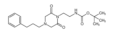 tert-butyl (2-(2,6-dioxo-4-(3-phenylpropyl)piperazin-1-yl)ethyl)carbamate CAS:198896-05-8 manufacturer & supplier