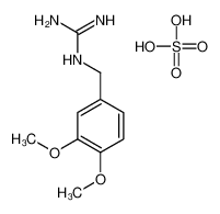 (C-azaniumylcarbonimidoyl)-[(3,4-dimethoxyphenyl)methyl]azanium,sulfate CAS:19893-56-2 manufacturer & supplier