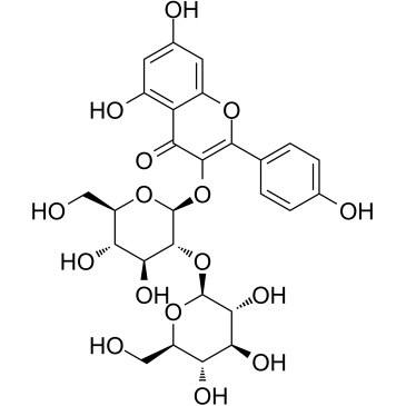 kaempferol 3-O-β-D-glucosyl-(1→2)-β-D-glucoside CAS:19895-95-5 manufacturer & supplier