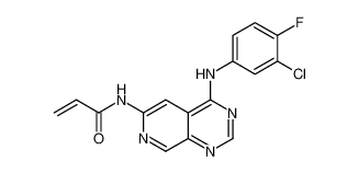 N-(4-((3-chloro-4-fluorophenyl)amino)pyrido[3,4-d]pyrimidin-6-yl)acrylamide CAS:198960-56-4 manufacturer & supplier