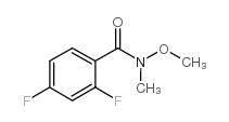 2,4-DIFLUORO-N-METHOXY-N-METHYLBENZAMIDE CAS:198967-25-8 manufacturer & supplier