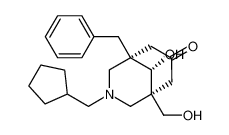 rel-(1R,5S,9R)-1-benzyl-3-(cyclopentylmethyl)-9-hydroxy-5-(hydroxymethyl)-3-azabicyclo[3.3.1]nonan-7-one CAS:198980-49-3 manufacturer & supplier