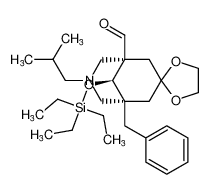 rel-(1R,5R,9R)-1-benzyl-7-isobutyl-9-((triethylsilyl)oxy)-7-azaspiro[bicyclo[3.3.1]nonane-3,2'-[1,3]dioxolane]-5-carbaldehyde CAS:198980-75-5 manufacturer & supplier