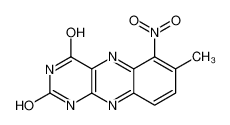 7-methyl-6-nitro-1H-benzo[g]pteridine-2,4-dione CAS:19899-66-2 manufacturer & supplier