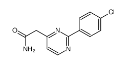 2-[2-(4-chloro-phenyl)-pyrimidin-4-yl]-acetamide CAS:19900-16-4 manufacturer & supplier