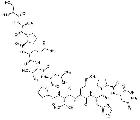 L-Asparagine,L-seryl-L-alanyl-L-prolyl-L-glutaminyl-L-valyl-L-leucyl-L-prolyl-L-valyl-L-methionyl-L-histidyl-L-prolyl- CAS:199000-88-9 manufacturer & supplier