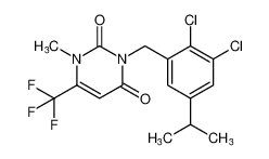 3-(2,3-dichloro-5-isopropylbenzyl)-1-methyl-6-(trifluoromethyl)pyrimidine-2,4(1H,3H)-dione CAS:199012-78-7 manufacturer & supplier