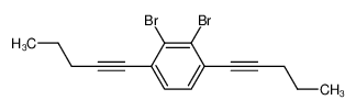 2,3-Dibromo-1,4-di-pent-1-ynyl-benzene CAS:199014-91-0 manufacturer & supplier