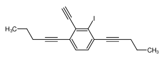 2-Ethynyl-3-iodo-1,4-di-pent-1-ynyl-benzene CAS:199014-97-6 manufacturer & supplier