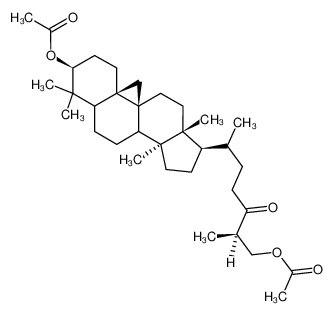 Acetic acid (3S,9S,10R,13R,14S,17R)-17-((R)-6-acetoxy-1,5-dimethyl-4-oxo-hexyl)-4,4,13,14-tetramethyl-tetradecahydro-cyclopropa[9,10]cyclopenta[a]phenanthren-3-yl ester CAS:19902-78-4 manufacturer & supplier