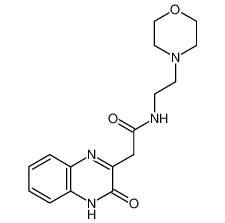 N-(2-morpholin-4-yl-ethyl)-2-(3-oxo-3,4-dihydro-quinoxalin-2-yl)-acetamide CAS:19904-25-7 manufacturer & supplier