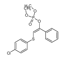 Phosphoric acid (E)-2-(4-chloro-phenylsulfanyl)-1-phenyl-vinyl ester dimethyl ester CAS:19904-72-4 manufacturer & supplier