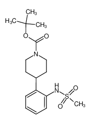 tert-Butyl 4-{2-[(methylsulfonyl)amino]phenyl}piperidinecarboxylate CAS:199105-04-9 manufacturer & supplier