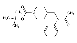 4-[(acetyl-phenyl-amino)-methyl]-piperidine-1-carboxylic acid tert-butyl ester CAS:199105-13-0 manufacturer & supplier