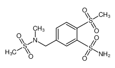 5-((N-methylmethylsulfonamido)methyl)-2-(methylsulfonyl)benzenesulfonamide CAS:199113-51-4 manufacturer & supplier