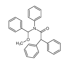 Diphenyl-essigsaeure-N-(α-methoxybenzyl)-anilid CAS:19912-09-5 manufacturer & supplier