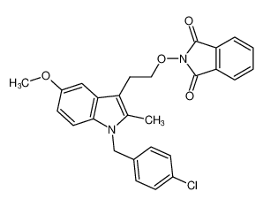 2-(2-(1-(4-chlorobenzyl)-5-methoxy-2-methyl-1H-indol-3-yl)ethoxy)isoindoline-1,3-dione CAS:199170-69-9 manufacturer & supplier