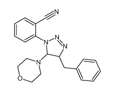 2-(4-benzyl-5-morpholino-4,5-dihydro-1H-1,2,3-triazol-1-yl)benzonitrile CAS:199170-99-5 manufacturer & supplier