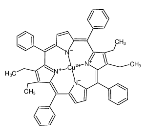 (2,3,12,13-tetraethyl-5,10,15,20-tetraphenylporphyrinato)copper(II) CAS:199175-81-0 manufacturer & supplier