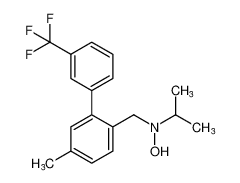 N-isopropyl-N-((5-methyl-3'-(trifluoromethyl)-[1,1'-biphenyl]-2-yl)methyl)hydroxylamine CAS:199181-61-8 manufacturer & supplier