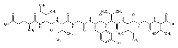 L-Threonine,L-glutaminyl-L-isoleucyl-L-isoleucylglycyl-L-tyrosyl-L-valyl-L-isoleucylglycyl- CAS:199184-63-9 manufacturer & supplier