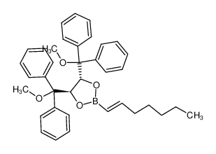 (4R,5R)-2-((E)-Hept-1-enyl)-4,5-bis-(methoxy-diphenyl-methyl)-[1,3,2]dioxaborolane CAS:199185-03-0 manufacturer & supplier