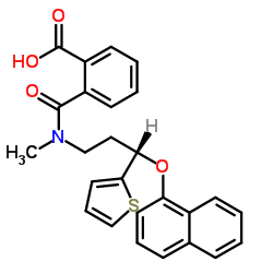 (S)-2-(methyl(3-(naphthalen-1-yloxy)-3-(thiophen-2-yl)propyl)carbamoyl)benzoic acid CAS:199191-67-8 manufacturer & supplier