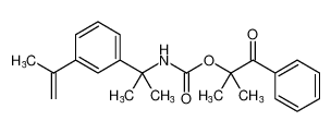 2-methyl-1-oxo-1-phenylpropan-2-yl (2-(3-(prop-1-en-2-yl)phenyl)propan-2-yl)carbamate CAS:199192-54-6 manufacturer & supplier