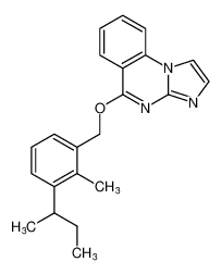 5-((3-(sec-butyl)-2-methylbenzyl)oxy)imidazo[1,2-a]quinazoline CAS:199193-61-8 manufacturer & supplier