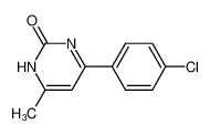 4-(4-chloro-phenyl)-6-methyl-1H-pyrimidin-2-one CAS:19927-53-8 manufacturer & supplier