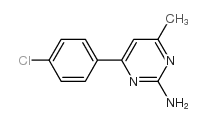 4-(4-CHLOROPHENYL)-6-METHYLPYRIMIDIN-2-AMINE CAS:19927-54-9 manufacturer & supplier