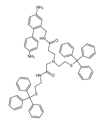 N-(4,4'-Diamino-biphenyl-2-ylmethyl)-3-{(2-tritylsulfanyl-ethyl)-[(2-tritylsulfanyl-ethylcarbamoyl)-methyl]-amino}-propionamide CAS:199273-21-7 manufacturer & supplier