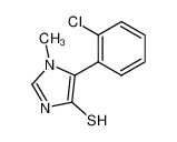 1-methyl-5-(2-chlorophenyl)-4-mercaptoimidazole CAS:199277-78-6 manufacturer & supplier