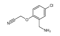 (2-aminomethyl-4-chloro-phenoxy)-acetonitrile CAS:199296-60-1 manufacturer & supplier