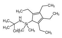 N-tert-butyl-1,1-dimethyl-1-(2,3,4,5-tetraethylcyclopenta-2,4-dien-1-yl)silanamine CAS:199326-08-4 manufacturer & supplier