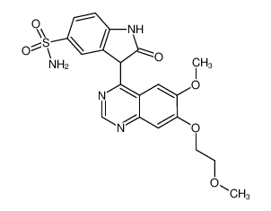 3-(6-methoxy-7-(2-methoxyethoxy)quinazolin-4-yl)-2-oxoindoline-5-sulfonamide CAS:199328-85-3 manufacturer & supplier