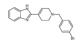 2-(1-(4-bromobenzyl)-1,2,3,6-tetrahydropyridin-4-yl)-1H-benzo[d]imidazole CAS:199329-14-1 manufacturer & supplier