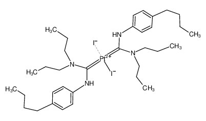 bis(((4-butylphenyl)amino)(dipropylamino)methylene)platinum(VI) iodide CAS:199330-10-4 manufacturer & supplier