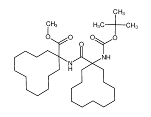 1-[(1-tert-Butoxycarbonylamino-cyclododecanecarbonyl)-amino]-cyclododecanecarboxylic acid methyl ester CAS:199330-79-5 manufacturer & supplier