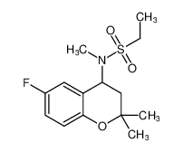 N-(6-fluoro-2,2-dimethylchroman-4-yl)-N-methylethanesulfonamide CAS:199334-93-5 manufacturer & supplier