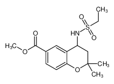 methyl 4-(ethylsulfonamido)-2,2-dimethylchromane-6-carboxylate CAS:199334-97-9 manufacturer & supplier