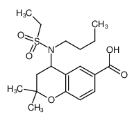 4-(N-butyl-N-ethylsulfonyl)amino-6-carboxy-2,2-dimethylchroman CAS:199335-13-2 manufacturer & supplier