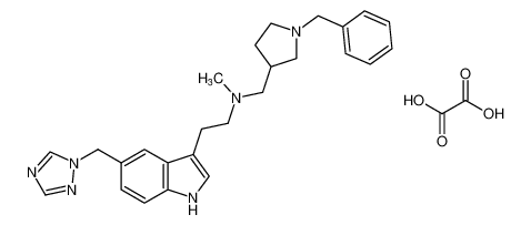 2-(5-((1H-1,2,4-triazol-1-yl)methyl)-1H-indol-3-yl)-N-((1-benzylpyrrolidin-3-yl)methyl)-N-methylethan-1-amine oxalate CAS:199336-42-0 manufacturer & supplier