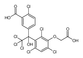 5-(1-(3-(carboxymethoxy)-2,4,6-trichlorophenyl)-2,2,2-trichloro-1-hydroxyethyl)-2-chlorobenzoic acid CAS:199337-69-4 manufacturer & supplier