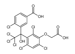 3-(1-(3-(carboxymethoxy)-2,4,6-trichlorophenyl)-2,2,2-trichloro-1-hydroxyethyl)-4-chlorobenzoic acid CAS:199337-71-8 manufacturer & supplier