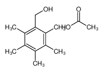 acetic acid,(2,3,4,5,6-pentamethylphenyl)methanol CAS:19936-85-7 manufacturer & supplier