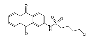 4-chloro-butane-1-sulfonic acid 9,10-dioxo-9,10-dihydro-anthracen-2-ylamide CAS:19936-98-2 manufacturer & supplier