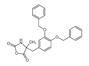 4-(3,4-bis-benzyloxy-benzyl)-4-methyl-oxazolidine-2,5-dione CAS:19937-21-4 manufacturer & supplier