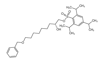 2,4,6-Triisopropyl-benzenesulfonic acid (R)-9-benzyloxy-2-hydroxy-nonyl ester CAS:199382-24-6 manufacturer & supplier