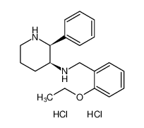 (2S,3S)-N-(2-ethoxybenzyl)-2-phenylpiperidin-3-amine dihydrochloride CAS:199383-11-4 manufacturer & supplier